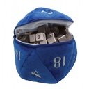 UP - D20 PLUSH DICE BAG BLUE