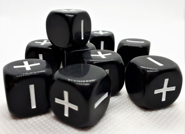 WÜRFELSET: FATE/FUDGE BLACK