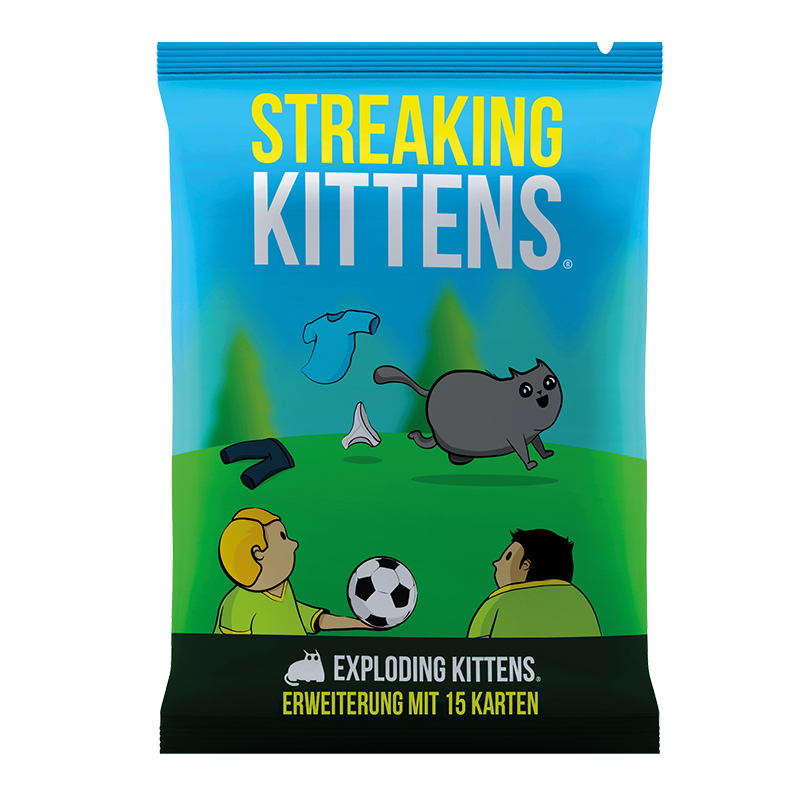 EXPLODING KITTENS STREAKING KITTENS
