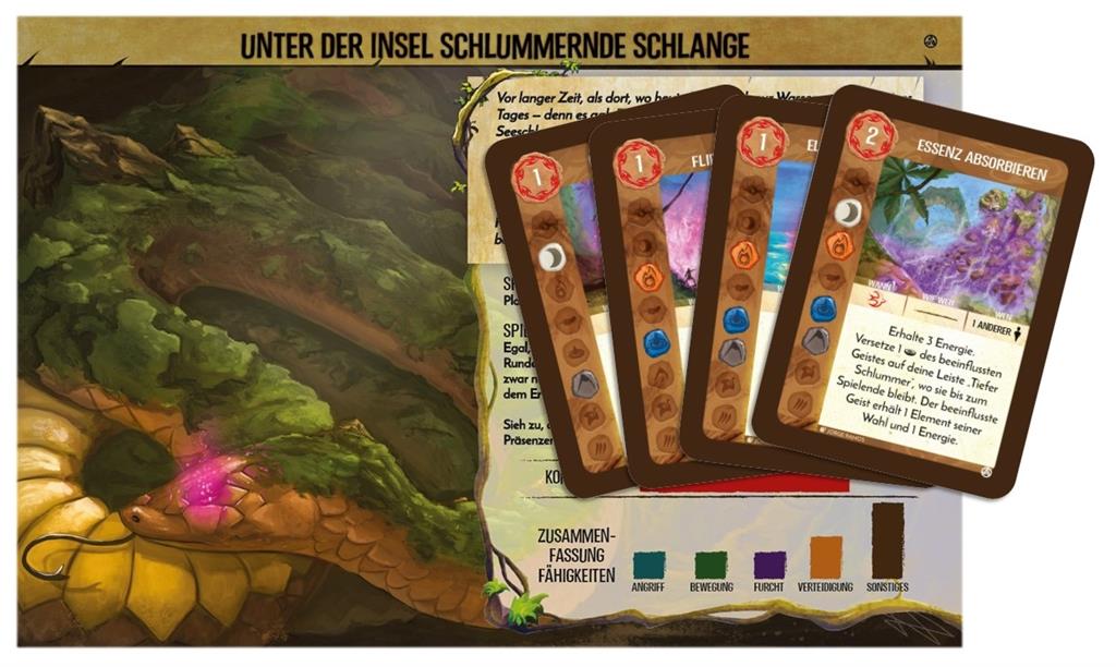 SPIRIT ISLAND: unter der insel schlummernde schlan