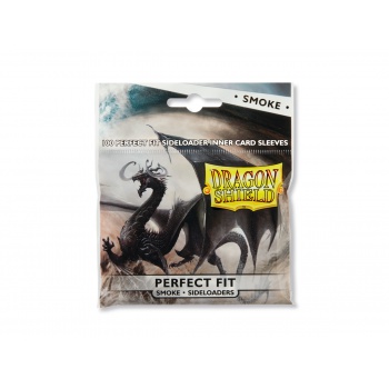 Dragon Shield - Standard Perfect Fit Sleeves: Smoke [Sideloaders] (100 Sleeves)