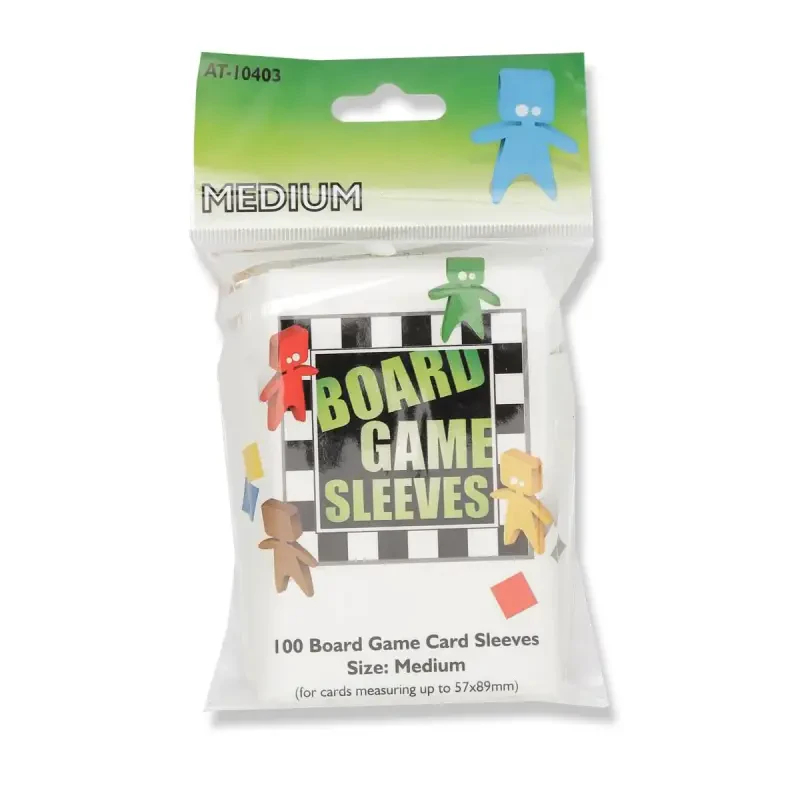 Arcane Tinman - Board Games Sleeves Clear: 57x89mm [Medium] (100 Sleeves)