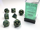 SCARABT JADE W/GOLD SIGNATURET POLYHEDRAL 7-D