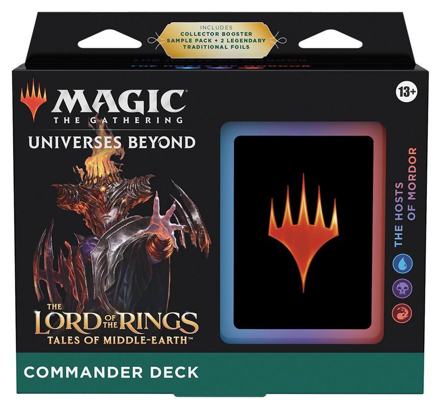Commander: The Lord of the Rings: Tales of Middle-earth: "The Hosts of Mordor" Commander Deck - EN