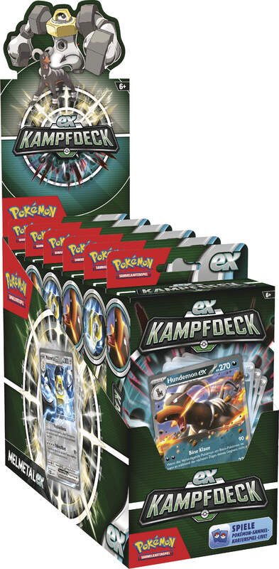 PKM EX-Kampfdeck Hundemon/Melmetal