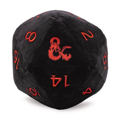 UP - Dice - Jumbo D20 Dic E Plush D&D