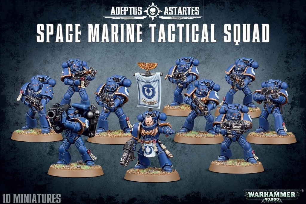 Taktischer Trupp der Space Marines