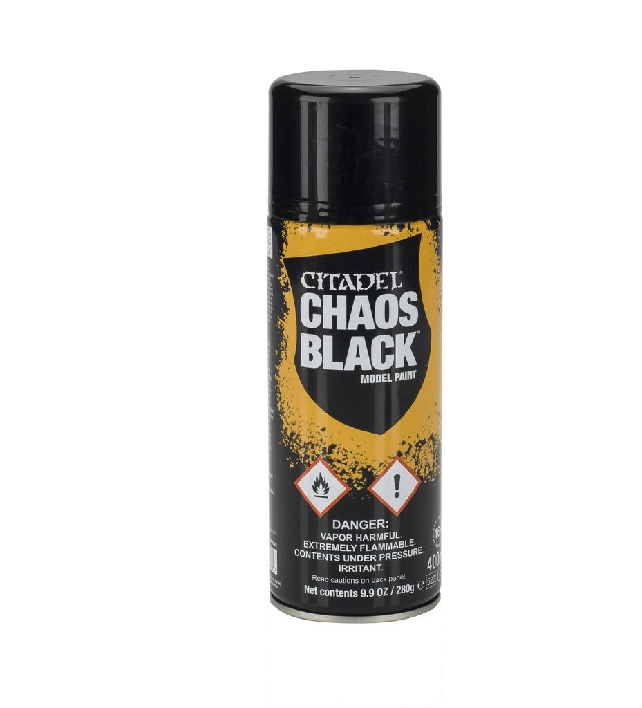 Chaos Black Spray Paint 