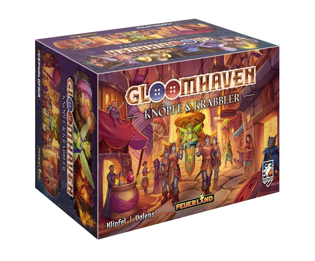 GLOOMHAVEN: Knöpfe & Krabbler - DE
