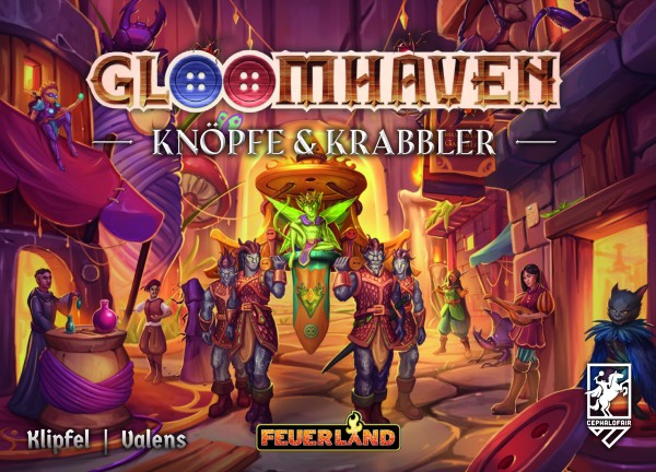 GLOOMHAVEN: Knöpfe & Krabbler - DE