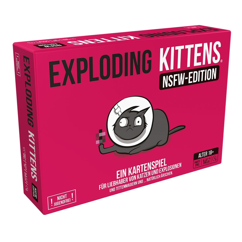 Exploding Kittens NSFW Edition - DE