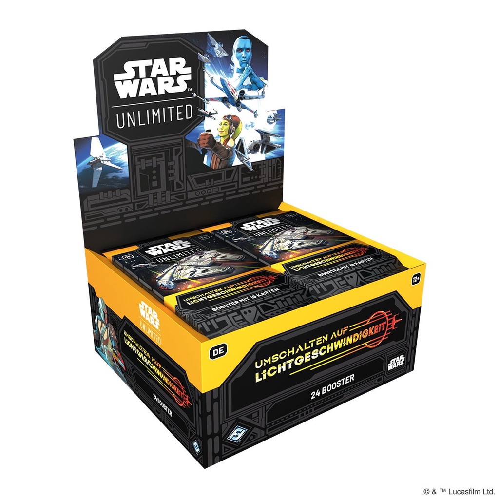 Star Wars: Unlimited - Umschalten auf Lichtgeschwindigkeit Display - DE