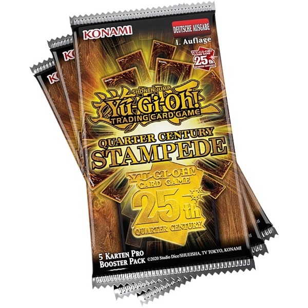 YGO - Quarter Century Stampede Booster - DE