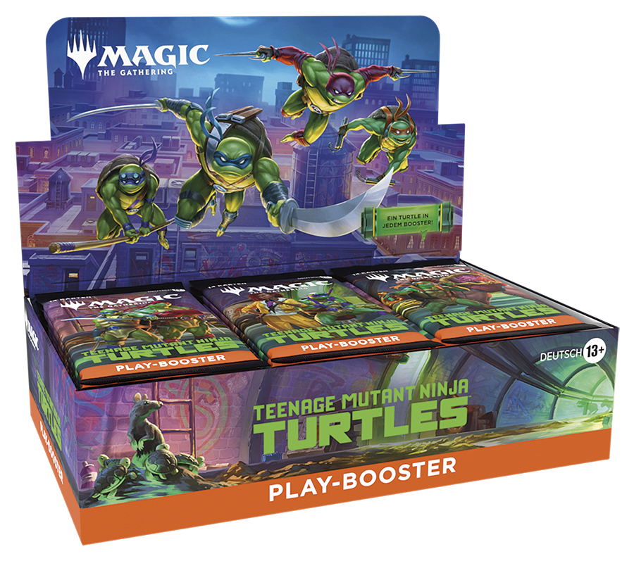 MTG - Teenage Mutant Ninja Turtles Play Booster Display- DE
