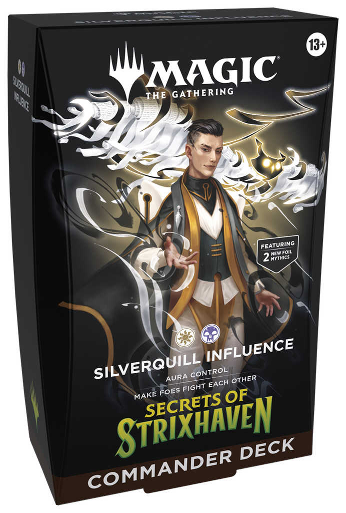 MTG - Secrets of Strixhaven Commander Deck Silverquill Influence - EN