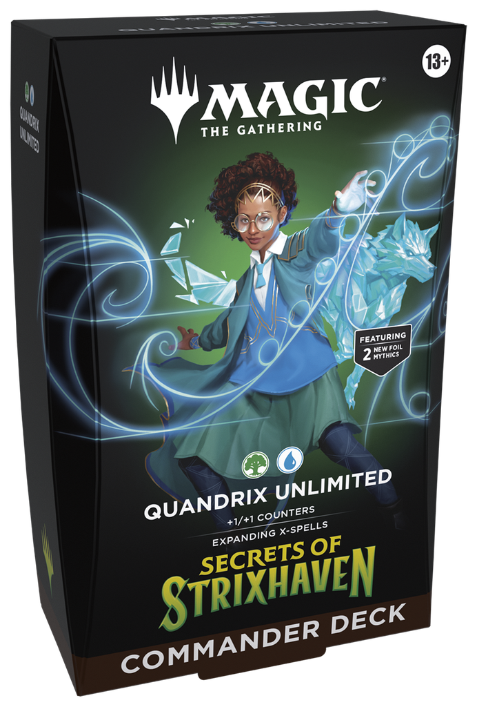 MTG - Secrets of Strixhaven Commander Deck Quandrix Unlimited - EN