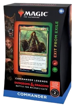 MTG - Commander Legends: Battle for Baldur's Gate: "Exit from Exile" Deck - EN