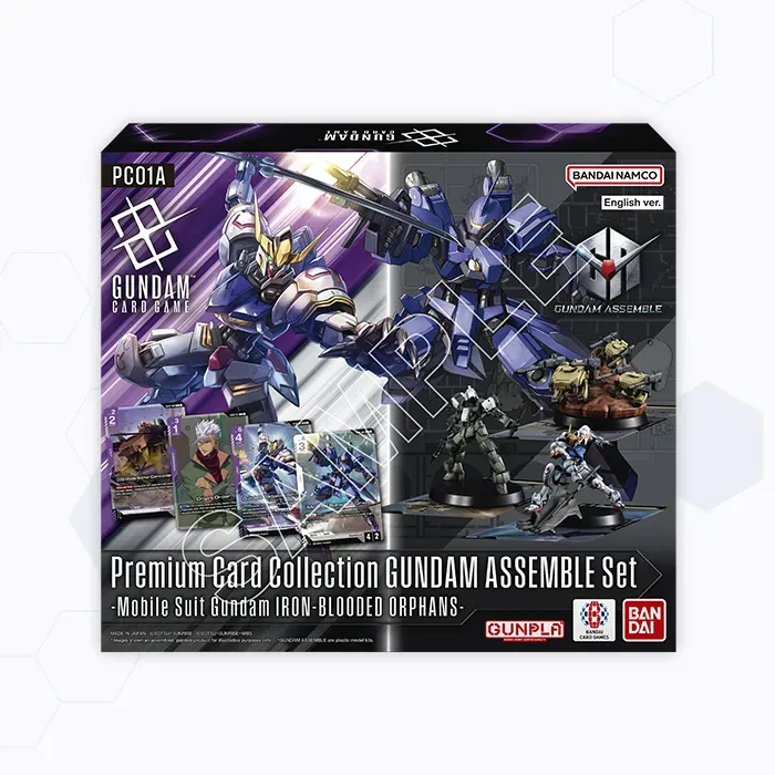 Gundam Card Game - Premium Card Collection GUNDAM ASSEMBLE Set -Mobile Suit Gundam IRON-BLOODED ORPHANS- [PC01A]