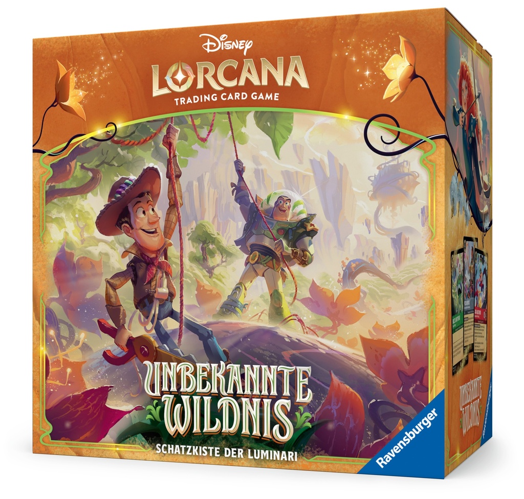 Lorcana Schatzkiste der Luminari Unbekannte Wildnis Set 12 - DE