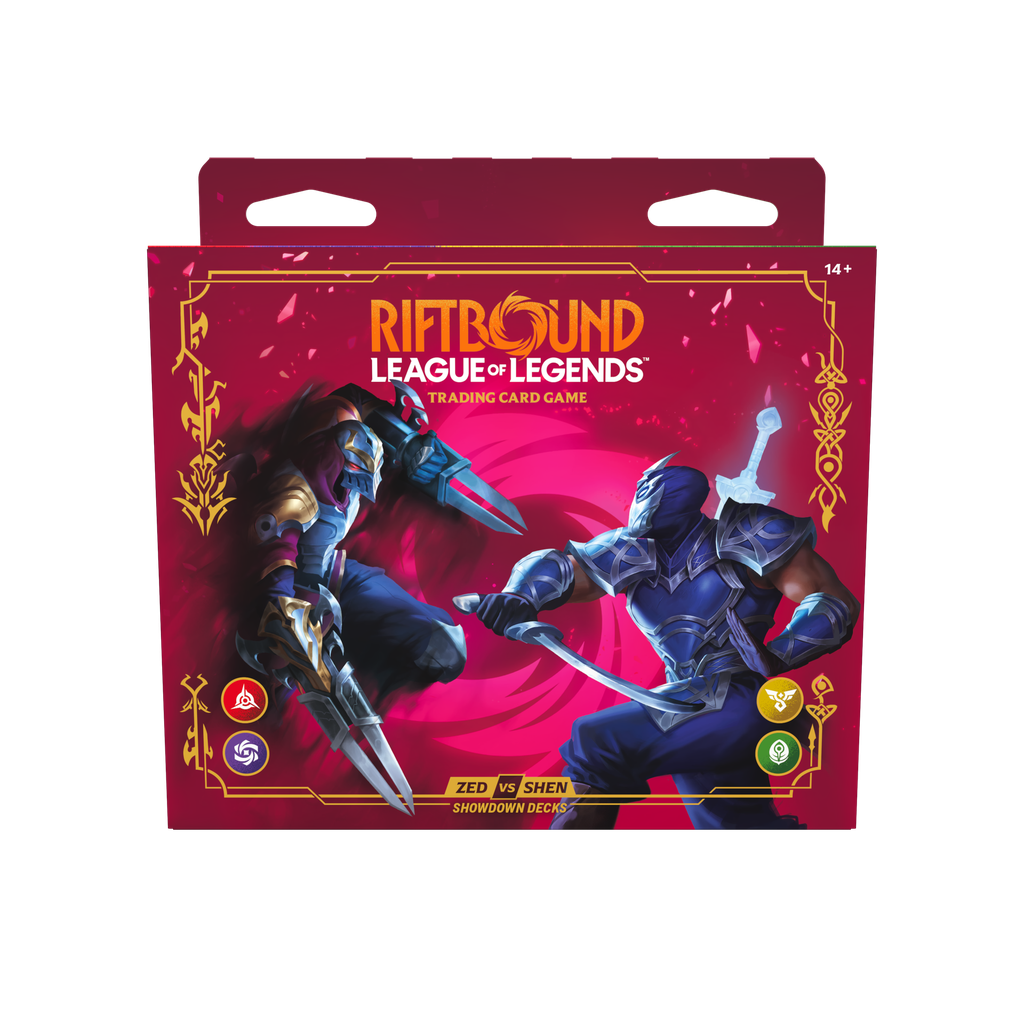 Riftbound: League of Legends TCG - Vendetta -Showdown Decks - Zed vs Shen- EN