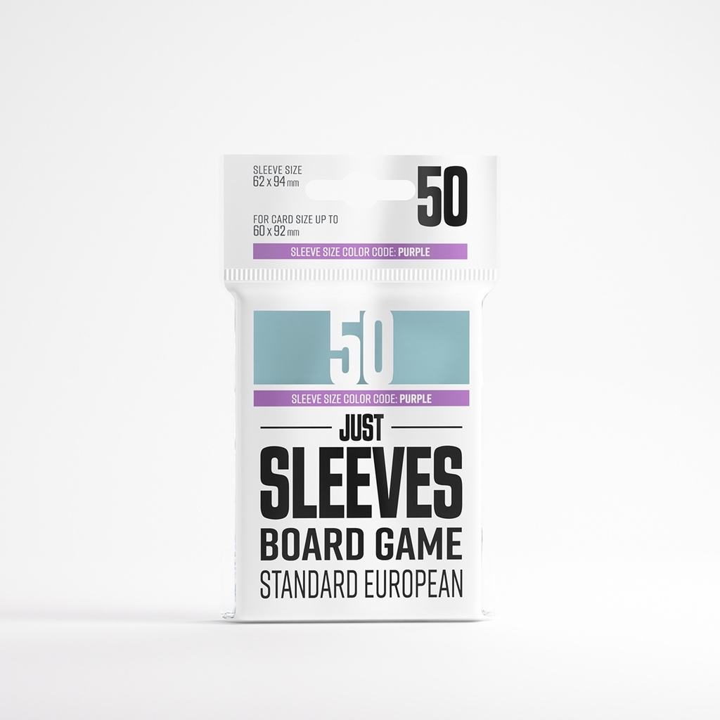 Just Sleeves - Standard European (50)