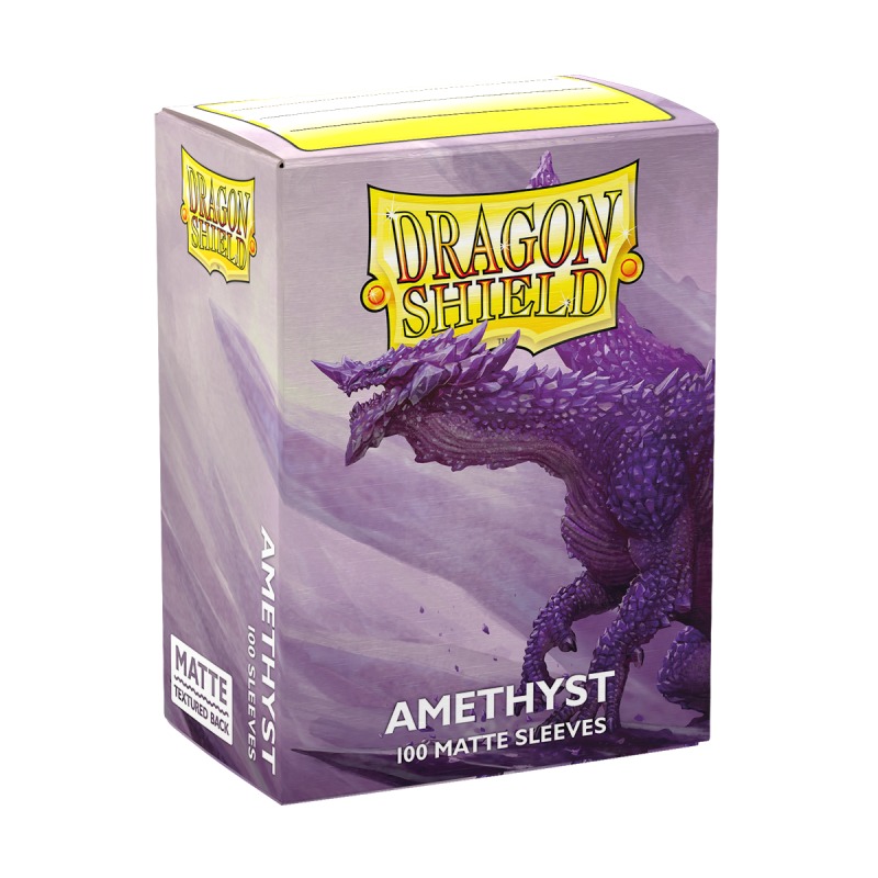 Dragon Shield Standard Matte Sleeves - Amethyst (100 Sleeves)