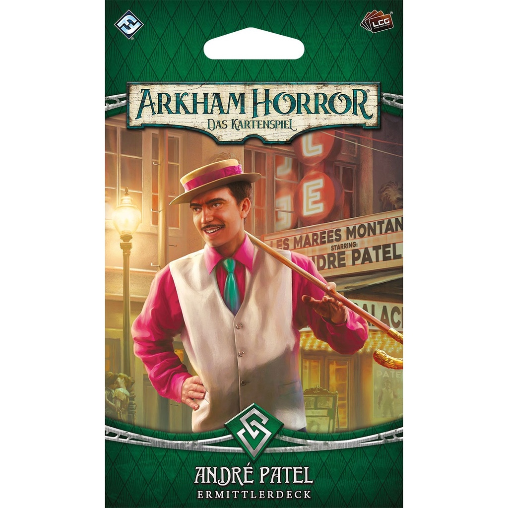 Arkham Horror: Das Kartenspiel – André Patel (Ermittlerdeck)