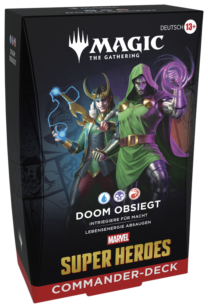 MTG - Marvel Super Heroes Commander Deck Doom Prevails - DE