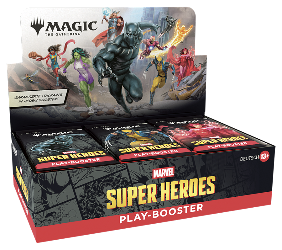 MTG - Marvel Super Heroes Play Display (30 Boosters) - DE