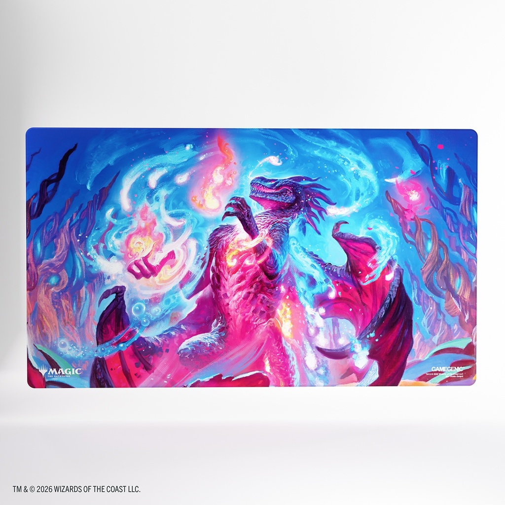 Magic: The Gathering | Secrets of Strixhaven Shiny Playmat - Prismari, the Inspiration