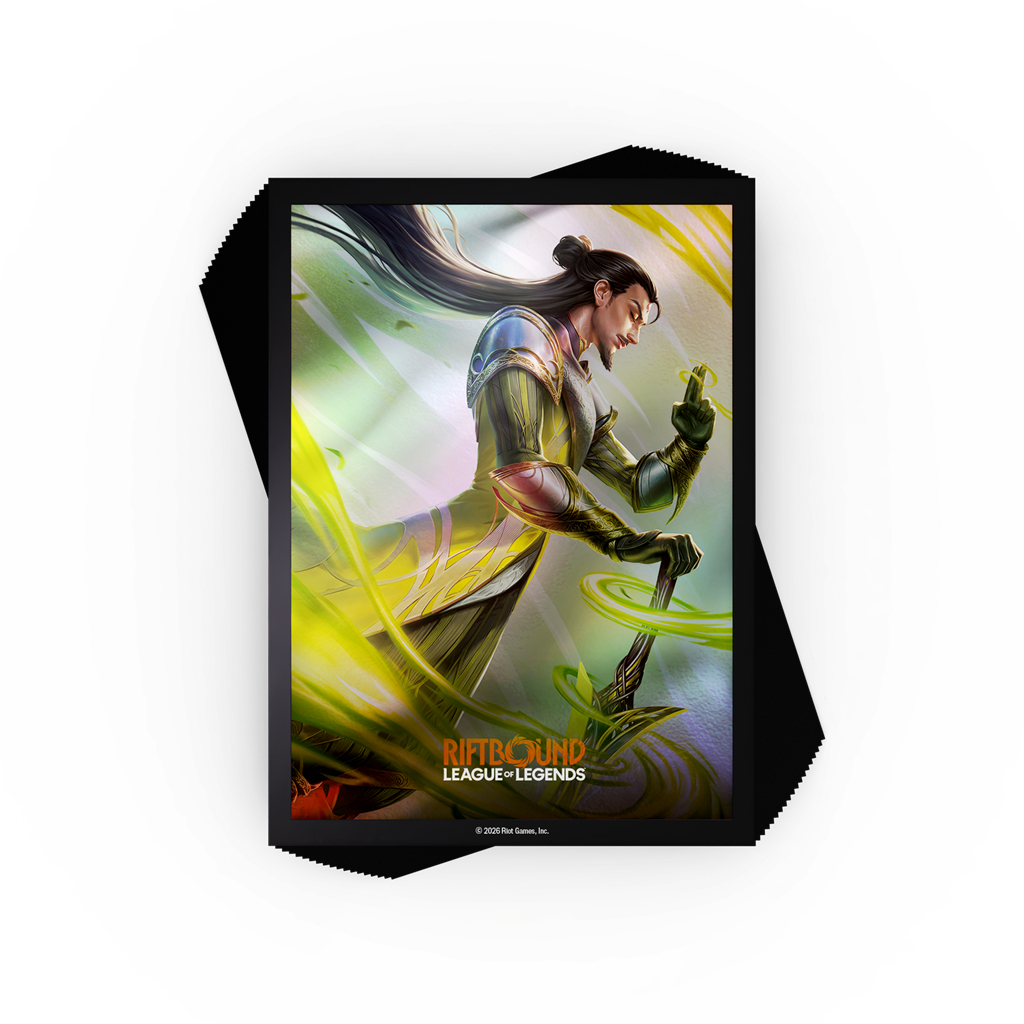 Riftbound: League of Legends TCG - Unleashed Art Sleeves: Master Yi, Wuju Master