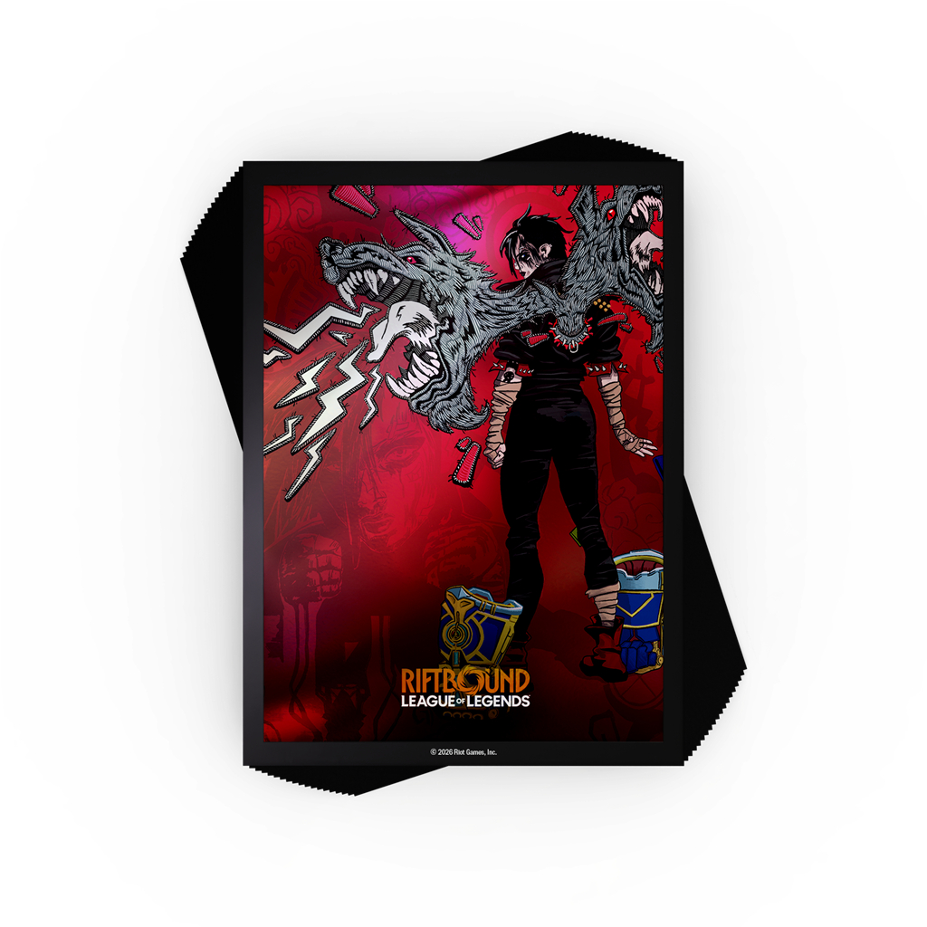 Riftbound: League of Legends TCG - Unleashed Art Sleeves: Vi, Piltover Enforcer