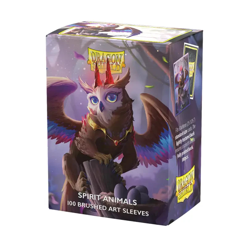 Dragon Shield - Standard Brushed Art Sleeves: The Dragowlis [Matte] (100 Sleeves)