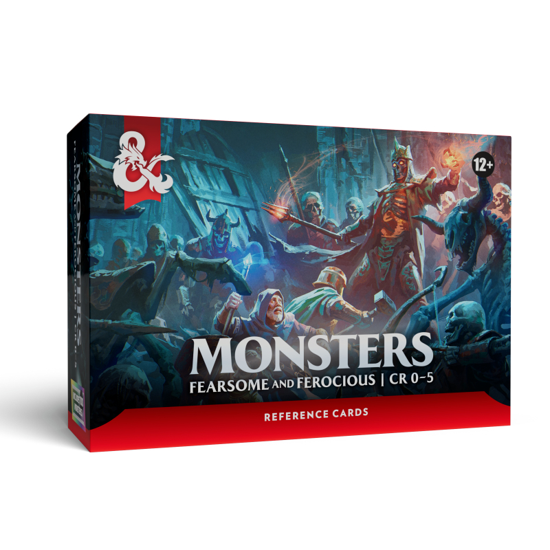 D&D - Trove Reference Cards - Monsters: Fearsome and Ferocious - EN