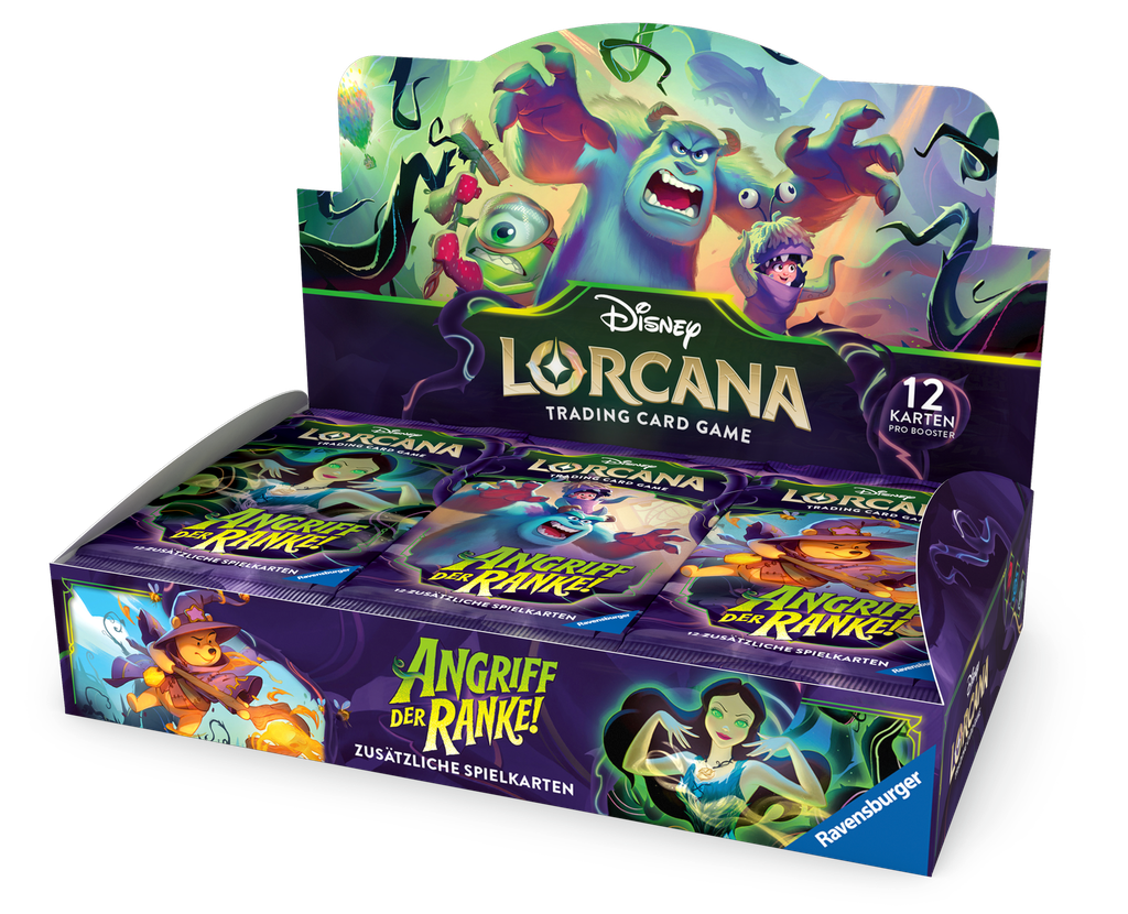 Lorcana - Angriff der Ranke! Booster Display - DE