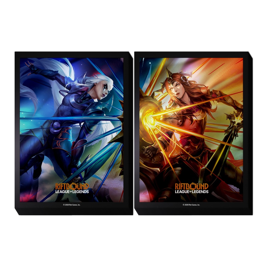 Riftbound: League of Legends TCG - Vendetta Art Sleeves 3 - Diana vs Leona
