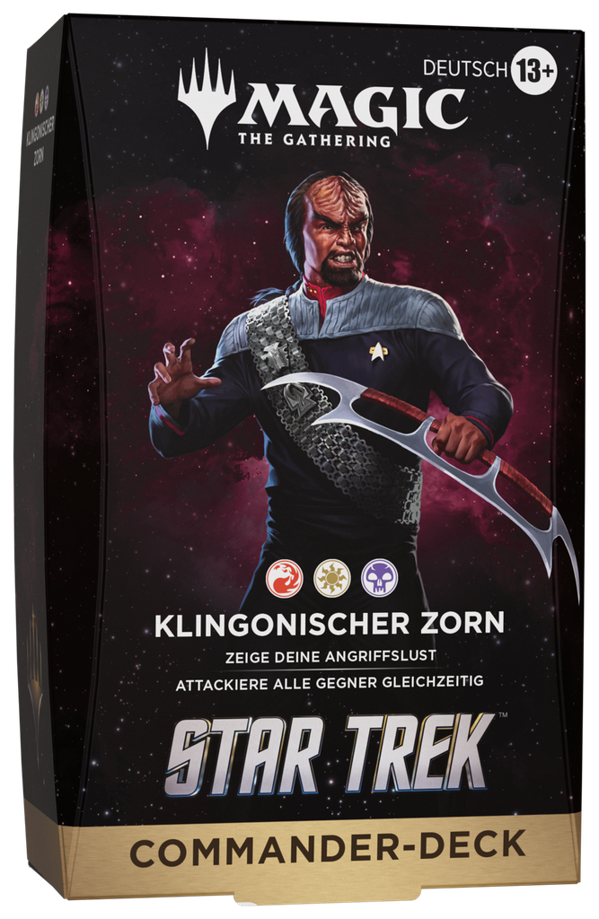 MTG - Star Trek Commander Deck Klingonischer Zorn - DE