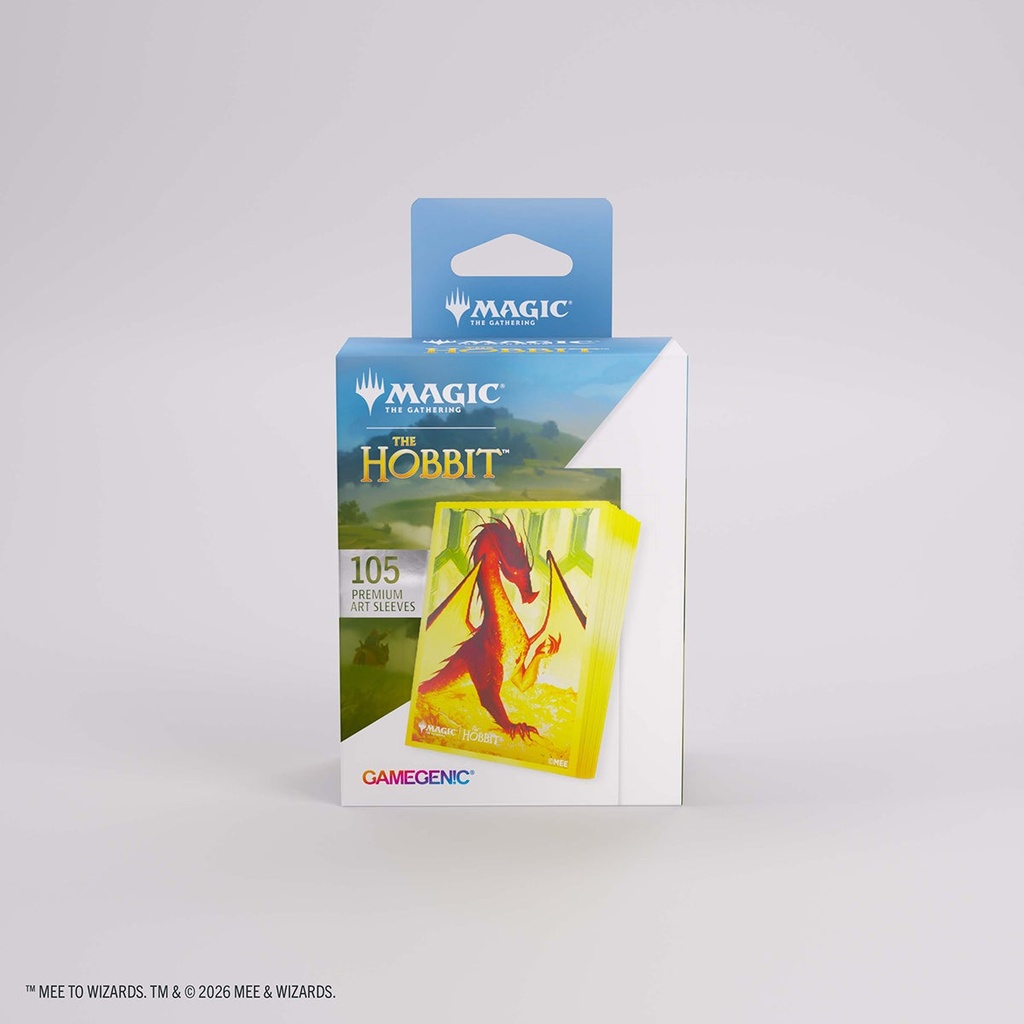 Magic: The Gathering | The Hobbit Premium Art Sleeves - Smaug the Golden