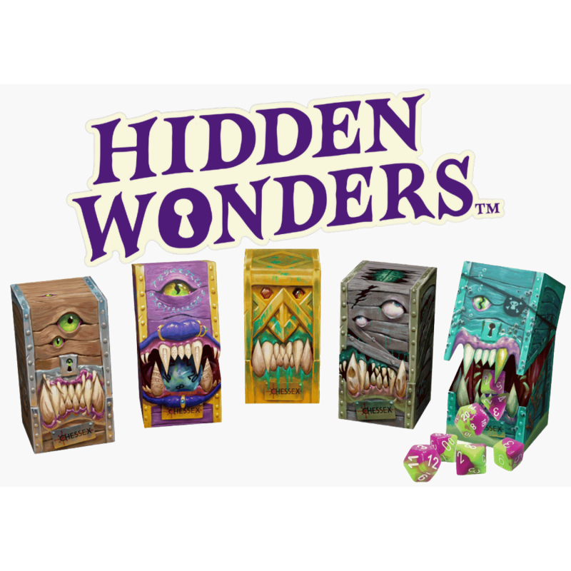 Hidden Wonders™ Individual Mystery Polyhedral 7-Die Set