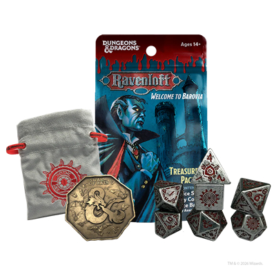 Sirius Dice - D&D – Ravenloft: Castle Ravenloft Treasure Packs