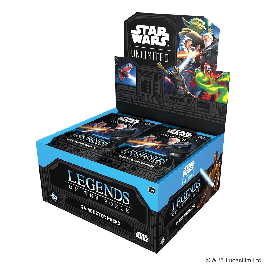 Star Wars: Unlimited - Legends of the Force Display - EN