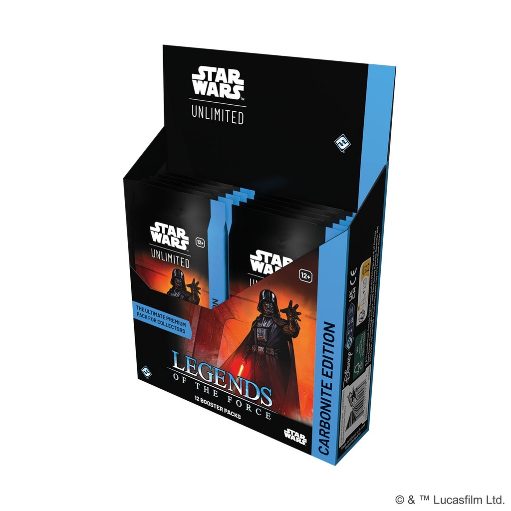 Star Wars: Unlimited - Legends of the Force Carbonite Booster Box - EN
