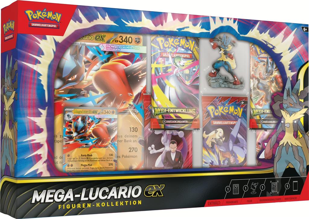 Pokemon Mega-Lucario Figuren-Kollektion - DE