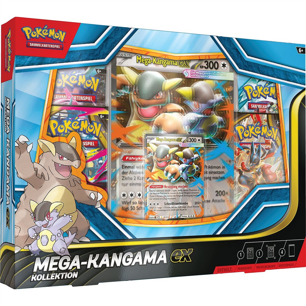 Pokemon - Mega-Kangama-Ex Kollektion - DE