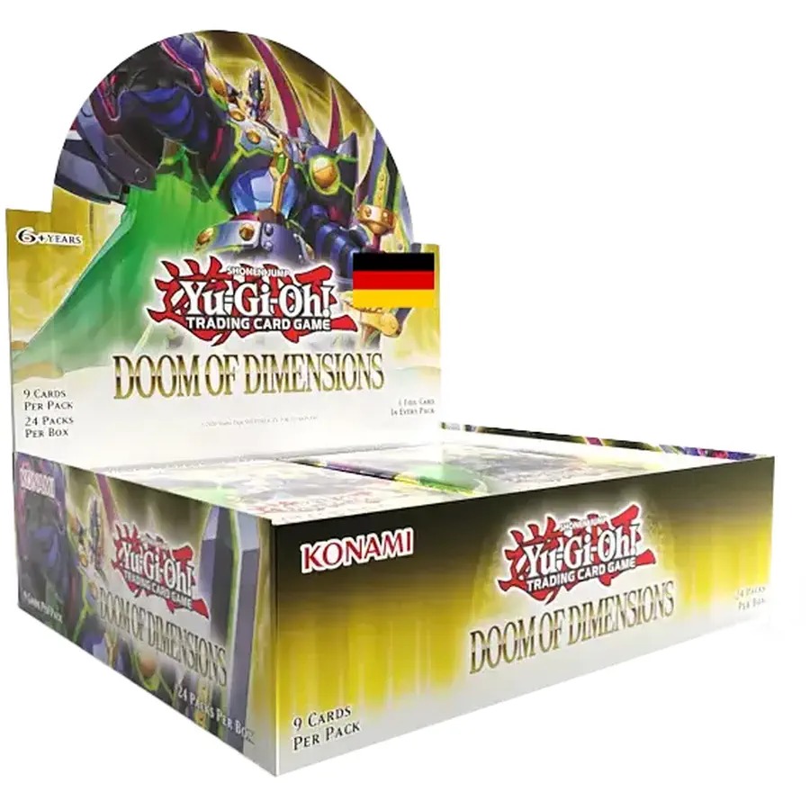 YGO - Doom of Dimensions Display - DE