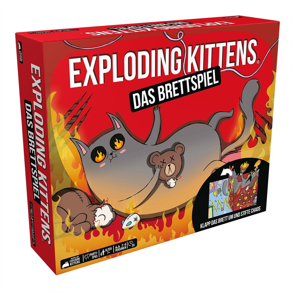 Exploding Kittens: Das Brettspiel - DE