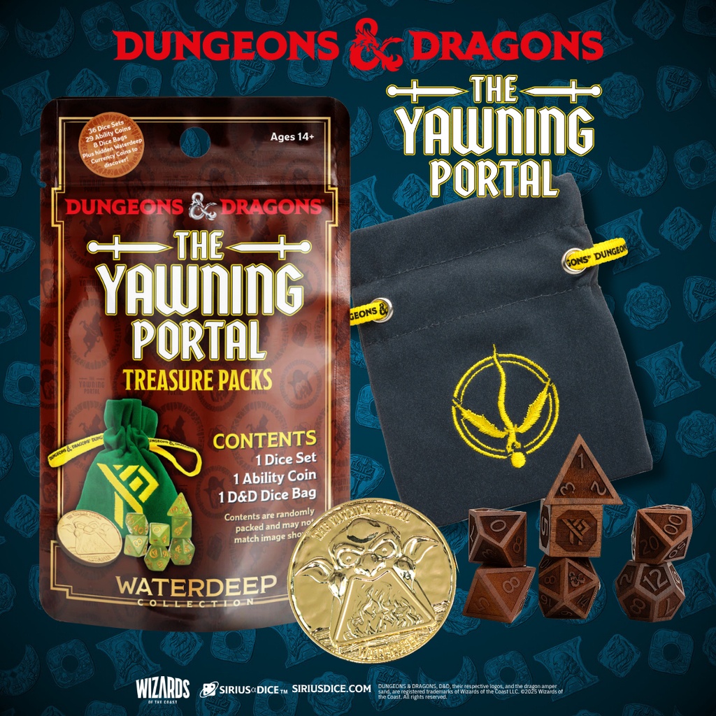 Sirius Dice - Dungeons & Dragons Yawning Portal Treasure Pack