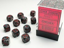 SPECKLED SPACE 12MM D6 36 Dice