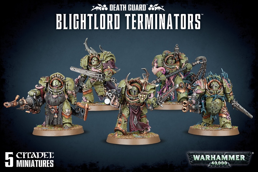 Death Guard: Pestgarde-Terminatoren