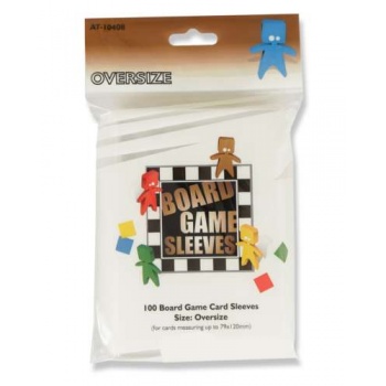 Arcane Tinman - Board Games Sleeves Clear: 82x124mm [Oversize] (100 Sleeves)